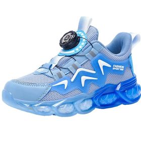 IFIKK HG038 Mavi Renk Desenli Uzun Boy Unisex Koşu Ayakkabı