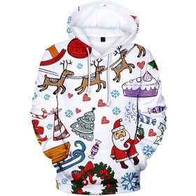 IFIKK Hoodies Jumper Cosplay Stil 37 Anime Uzun Kollu Erkek Sweatshirt
