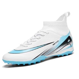 IFIKK NEW02 High Top Spike Cleats Athletics Unisex Çocuk Futbol Ayakkabısı
