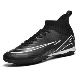 IFIKK NEW04 High Top Spike Cleats Athletics Unisex Çocuk Futbol Ayakkabısı
