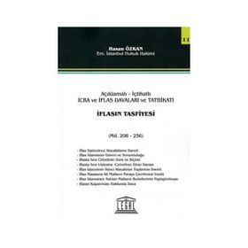 İflasın Tasfiyesi - Hasan Özkan