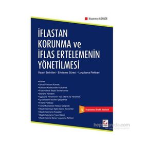 İflastan Korunma ve İflas Ertelemenin Yönetilmesi - Muammer Güngör