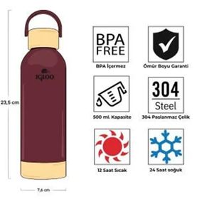 Igloo 205694 500 ml Kırmızı Hydrate Pro Termos