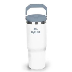 Igloo Powder 900 ml Beyaz Gri Pipetli Termos