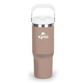 Igloo Powder 900 ml Kahve Beyaz Pipetli Termos