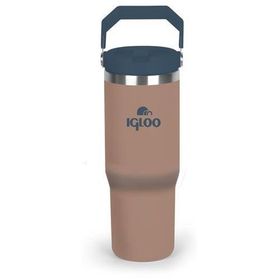 Igloo Powder 900 ml Kahve Kayrak Sızdırmaz Pipetli Ergonomik Kulplu Çelik Termos
