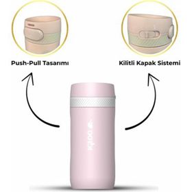 Igloo Squid 410 ml Pembe Termos