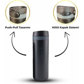 Igloo Squid 600 ml Siyah Termos