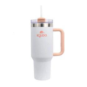 Igloo Stadler Thermo Mug 1.2 lt Somon Beyaz Pipetli Termos