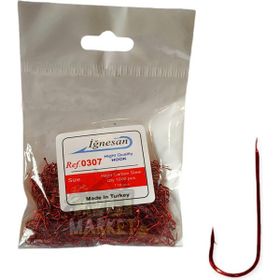 İğnesan 0307 Serisi Kırmızı Renkli 1000'li Paket No:8 Çapraz İğne