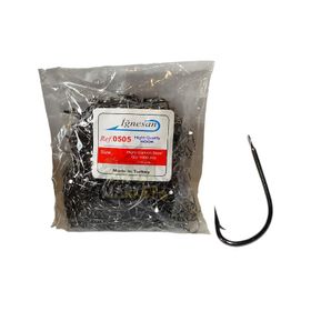 İğnesan 505 Serisi Black Nikel 1000'li Paket No:1 Olta İğnesi