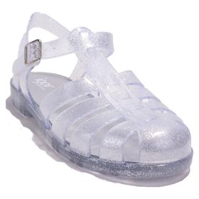 İgor S10262 Biarritz Glitter Beyaz Kadın Düz Sandalet