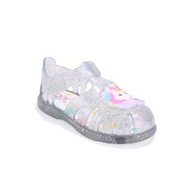 İgor S10341 Tobby Unicornio Beyaz Şeffaf Ortopedik Günlük Kız Çocuk Sandalet