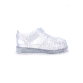İgor Tobby Gloss Glitter S10308-091 Şeffaf Simli Kız Çocuk Sandalet