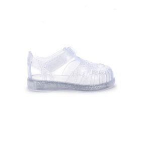 İgor Tobby Gloss Glitter S10308-091 Şeffaf Simli Kız Çocuk Sandalet