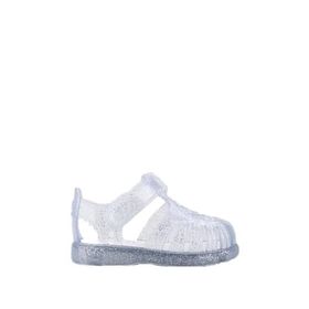 İgor Tobby Gloss Glitter S10308-091 Şeffaf Simli Kız Çocuk Sandalet
