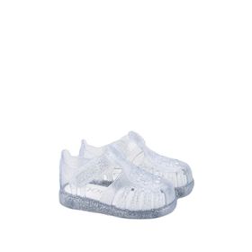 İgor Tobby Gloss Glitter S10308-091 Şeffaf Simli Kız Çocuk Sandalet