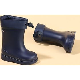 İgor W10101-003 Chufo Cuello İçi Kürklü Lacivert Çocuk Yağmur Çizmesi