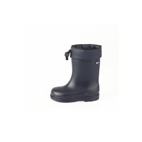İgor W10101-003 Chufo Cuello İçi Kürklü Lacivert Çocuk Yağmur Çizmesi