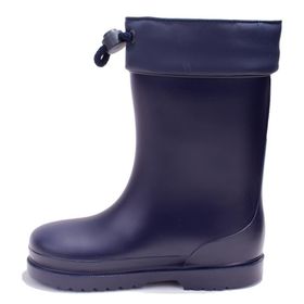 İgor W10101 Chufo Cuello Borreguıllo Lacivert Ortopedik Erkek Çocuk Yağmur Çizmesi