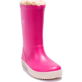 İgor W10207 Splash Nautico Borreguito Fuşya Ortopedik Kürklü Kız Çocuk Yağmur Çizmesi
