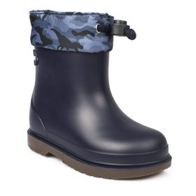 İgor W10212K Bimbi Camo Lacivert Unisex Yağmur Çocuk Çizme