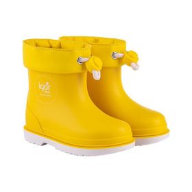 İgor W10225 Bimbi Nautico Su Geçirmez Sarı Unisex Çocuk Yağmur Kar Çizmesi