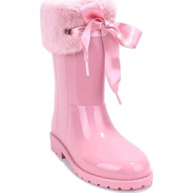 İgor W10239 Campera Charol Pembe Soft Ortopedik Kız Çocuk Yağmur Çizmesi