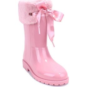 İgor W10239 Campera Charol Pembe Soft Ortopedik Kız Çocuk Yağmur Çizmesi