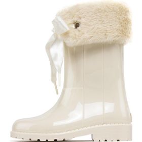 İgor W10239 Campera Charol Soft Krem Unisex Çocuk Yağmur Kar Çizmesi
