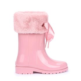 İgor W10239 Campera Charol Soft Pembe Kız Çocuk Su Geçirmez Yağmur Kar Çizmesi