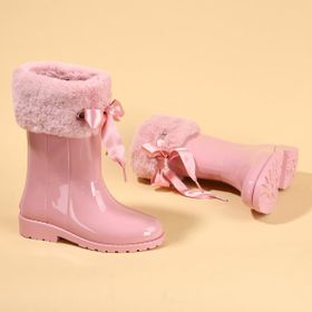 İgor W10239 Campera Charol Soft Pembe Kız Çocuk Su Geçirmez Yağmur Kar Çizmesi