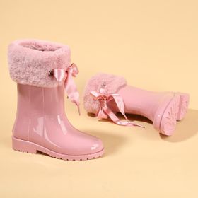 İgor W10239 Campera Charol Soft Pembe Kız Çocuk Su Geçirmez Yağmur Kar Çizmesi