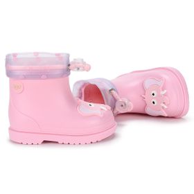 İgor W10242 Bimbi Elefante Filli Pembe Unisex Çocuk Yağmur Çizme