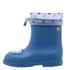 İgor W10242 Mavi Bimbi Elefante Filli Yağmur Kız Çocuk Çizme