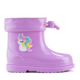 İgor W10253 Bimbi Unicornio Kız Çocuk Lila Yağmur Çizmesi