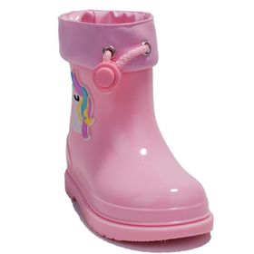 İgor W10253 Bimbi Unicornio Pembe Ortopedik Kız Çocuk Yağmur Çizmesi
