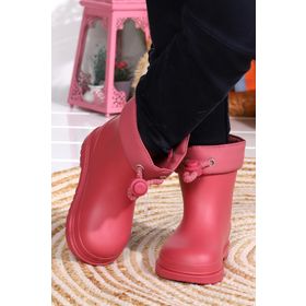 İgor W10257 Bimbi Euri Su Geçirmez Fuşya Unisex Çocuk Yağmur Kar Çizmesi