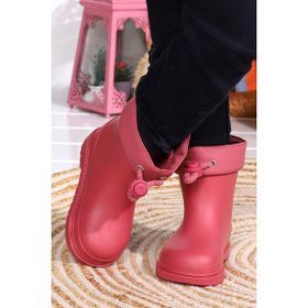 İgor W10257 Bimbi Euri Su Geçirmez Fuşya Unisex Çocuk Yağmur Kar Çizmesi