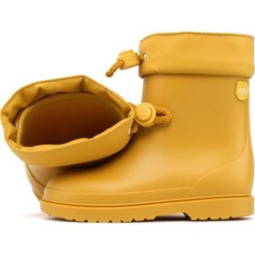 İgor W10257 Bimbi Euri Su Geçirmez Sarı Unisex Çocuk Yağmur Kar Çizmesi