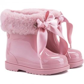 İgor W10258-010 Bimbi Soft Bebek Pembe Yağmur Botu