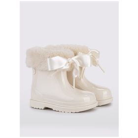 İgor W10258-079 V1 Bimbi Soft Nacar Açık Bej Unisex Çocuk Yağmur Çizmesi