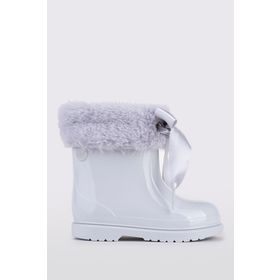 İgor W10258-250 Bimbi Soft Gri Rugan Kız Çocuk Yağmur Çizmesi
