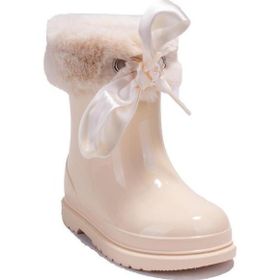 İgor W10258 Bej Bimbi Soft Ortopedik Kız Çocuk Yağmur Çizme