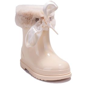 İgor W10258 Bimbi Soft Bej Kız Çocuk Yağmur Çizmesi