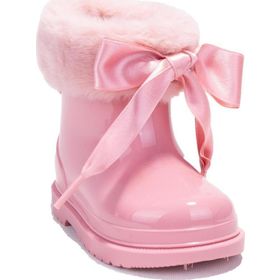 İgor W10258 Bimbi Soft Pembe Ortopedik Kız Çocuk Yağmur Çizmesi