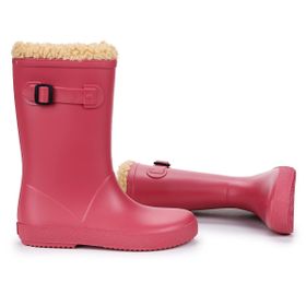 İgor W10260 Splash Euri Borreguito Unisex Çocuk Su Geçirmez Nar Çiçeği Yağmur Kar Çizmesi