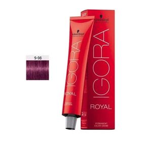 Igora 9.98 Sarı Viyole Kızıl 60 ml Royal Saç Boyası