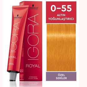 Igora Royal 0-55 Altın Yoğunlaştırıcı Saç Boyası
