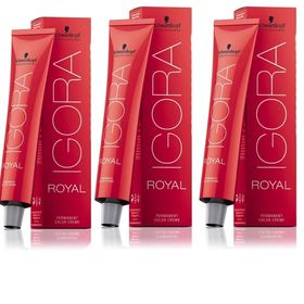 Igora Royal 1-0 Siyah x3 Saç Boyası